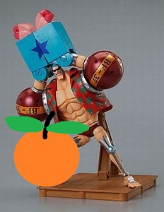 橘子岛 海贼王 万代 超合金弗兰奇 franky可动 绝版稀有 全新正版