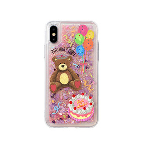 lynn韩国代购 high cheeks 20秋季新款流沙卡通iphone苹果手机壳