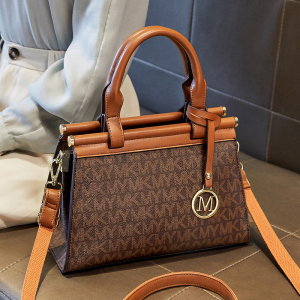 香港真皮mk手提包女包包2021新款潮时尚大容量气质单肩斜挎托特包
