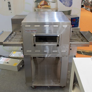 f-2024比萨大师链条炉 小吃汉堡三明治披萨商用烤箱 披萨店早餐店