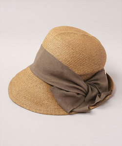 日本ONM01829*CA4LA春夏季折叠防晒渔夫帽草帽 57.5cm
