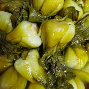 江西赣南酸菜石城手工酸菜500g无盐 满五件包邮