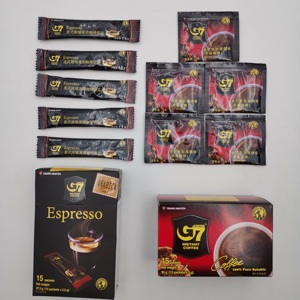 中原G7咖啡美式萃取黑咖啡2克/包 意式浓缩纯咖粉2.5g/条无添加糖