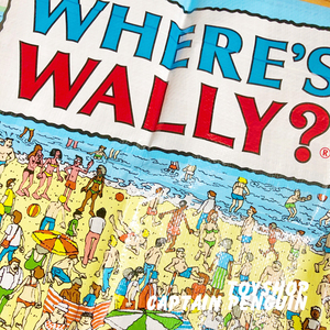 wally where is wally  卡通 野餐垫