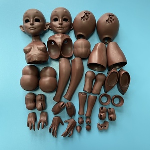 掌柜推荐迷你尺寸bjd娃娃单头整体日烧肌ladoll粘土原模翻模代工