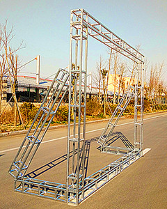 桁架 舞台桁架背景架婚庆广告架灯光架铝合金热镀锌架展示架