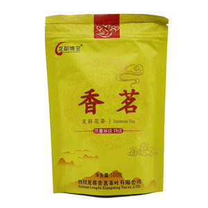 龙都香茗 特级茉莉花茶叶 100g 龙都博宝 四川荣县特产 花茶 包邮