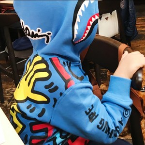 大鲨鱼卫衣潮牌