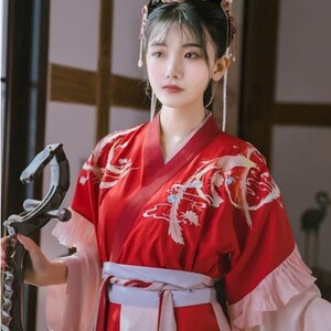 【夜未央】晋制交领汉服女梨花渡齐腰襦裙古装春夏款刺绣十二破裙