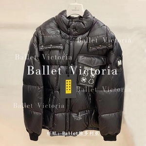 moncler 藤原浩 羽绒服,moncler fragment 代购moncler蒙口21秋冬藤原浩联名款闪电logo男士连帽夹克羽绒服