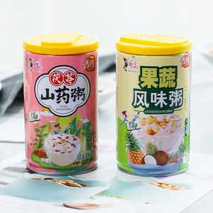 青援山药八宝粥320g*6罐整箱装五谷杂粮早餐粥夜宵代餐营养速食粥