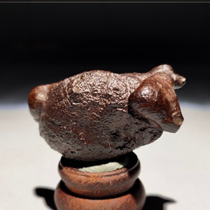 eh8黑金刚原石天然黑金刚奇石埃及奇石纯天然戈壁石黑金刚石