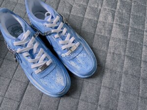 【鲸鱼星系】af1 蓝色做旧 空军一号 球鞋 diy涂鸦 手工费不含鞋