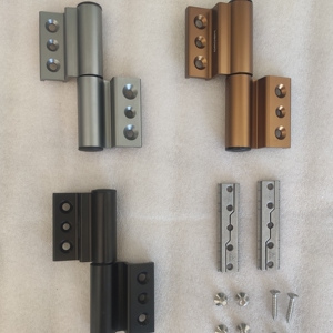 霍曼重型平开合页,超大承重,磨砂处理,配合