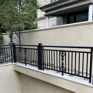 阳台护栏室外家用铁艺锌户外栏杆铝艺欧式别墅围墙围栏铝合金定制