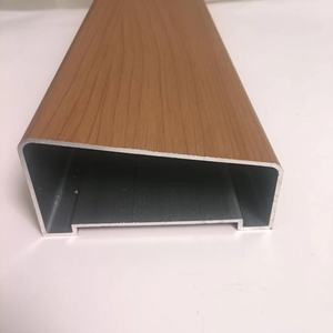 铝合金面管玻璃扶手立柱工业铝型材桥梁扶手护栏围栏开模定制加工