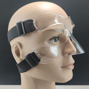 篮球面具护脸成人运动面罩护鼻透明打篮球防护护具防撞面具户外