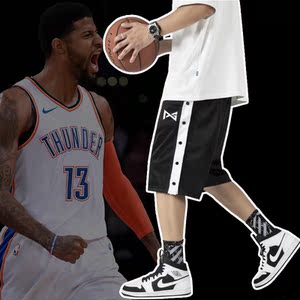 tb125768781淘宝耐克nike nba快船队篮球裤男保罗乔治短裤伦纳德