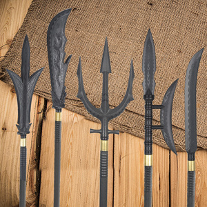 龙裕塑钢长兵器三叉戟训练武术练习长枪道具少林棍青龙刀方天画戟