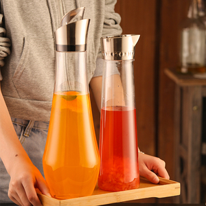 亚克力塑料果汁壶扎壶酒吧ktv高颜值冷水壶耐高温凉白开茶壶札壶