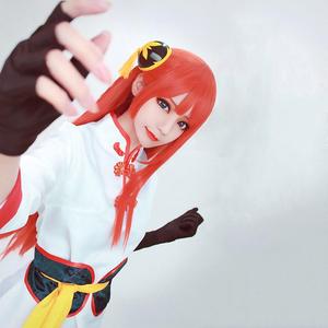 银魂神乐cos旗袍