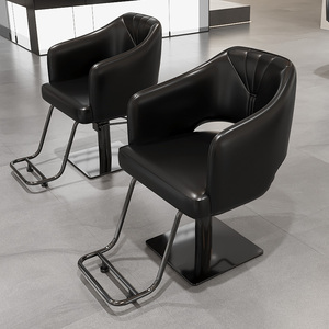 理发店椅子发廊专用剪发椅凳子可放倒美发店椅子上座可旋转理发椅