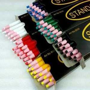 包邮南韩STANDARD手撕拉线腊笔 8000拉线腊笔  服装笔有6种颜色