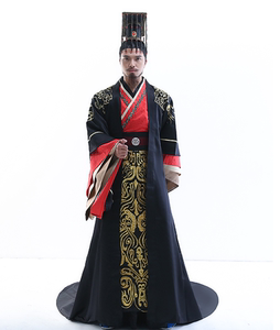 黑色龙袍嬴政秦始皇演出服出租赁大秦赋同款古装男汉服皇帝服古装