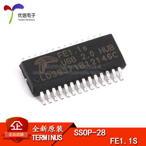 原装正品 贴片 FE1.1S SSOP-28 USB2.0高速4端口集线器控制器芯片