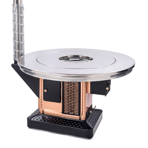 加厚回风炉不锈钢炉子家用取暖烧煤炭两用木柴火炉农村冬季烤火炉