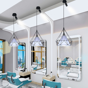 装饰射灯美发理发店美甲带商用个性灯具吊灯创意超亮钻石专用发廊