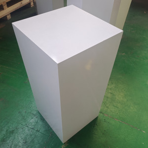 定制木制哑光展台展示台会展精品展柜商用桌子模特站台鞋包店展架