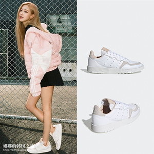 韩国代购adidas阿迪三叶草blackpink同款复古运动休闲板鞋ee6034