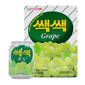 00盛源来旗舰店天猫韩国进口乐天妙之吻牛奶碳酸饮料乳酸菌汽水瓶装