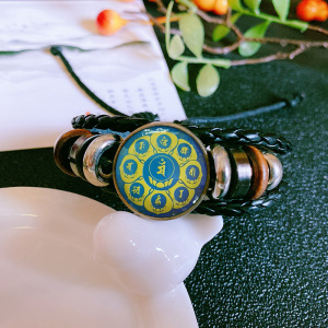 绿度母心咒手环