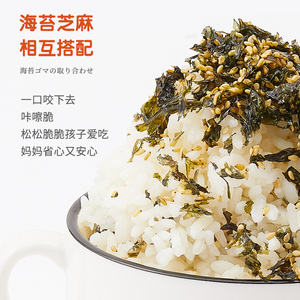 井伊拌饭料宝宝海苔肉松拌饭料无儿童芝麻添加营养袋装