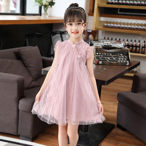 5到6至7女童8夏天小女孩子12儿童装洋气连衣裙子10夏季衣服装11岁