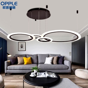 欧普照明客厅灯环型