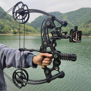 外星人黑鹰两用钢珠复合弓短轴车载三角弓弓箭非夜刃恶棍幻世精灵