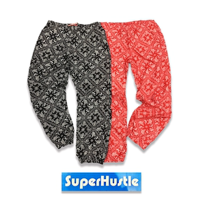 supreme腰果花裤子