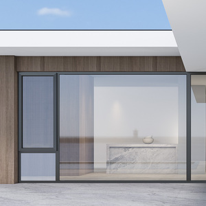 飞宇门窗优选75断桥铝合金内平开系统窗封阳台落地大玻璃窗户定制