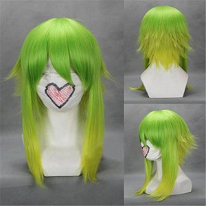主宰者 vocaloid v家 gumi山茶花 260a cos动漫假发帽头套wig