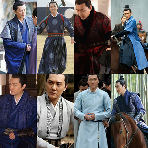 影视剧知否知否冯绍峰同款男古装汉服宋朝武侠服公子少爷骑马服