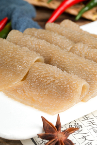魔芋素毛肚商用火锅串串凉拌食材钵钵鸡黑毛肚素食代餐麻辣烫火锅