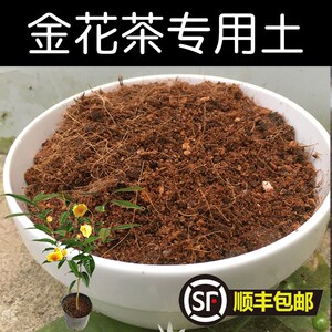 专用土盆栽酸性沙质泥炭红土壤金花茶绿植种植土营养土肥料0人付款9