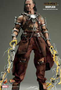 hot toys ht mms121 1/6 漫威钢铁侠 鞭索 电鞭人 丧鞭 whiplash