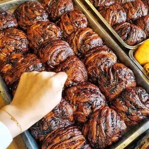 北京宣南居餐厅麻酱糖花卷网红脏脏花卷大个红糖即食面食主食