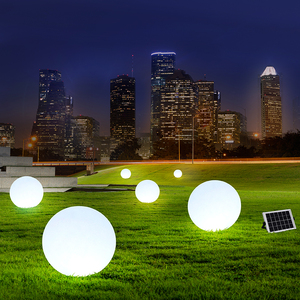 led发光圆球灯户外太阳能防水球形灯庭院公园别墅草坪景观装饰灯
