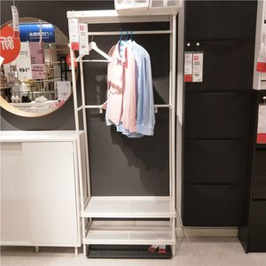 16 古桥微雨ikea 马凯帕 衣架鞋储单元衣架鞋架一体国内宜家代购