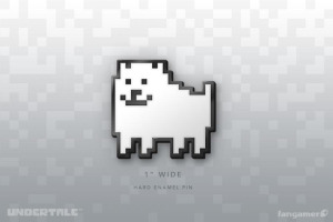 现货 fangamer原厂游戏周边 传说之下 烦人狗 神烦狗 扣针 胸针